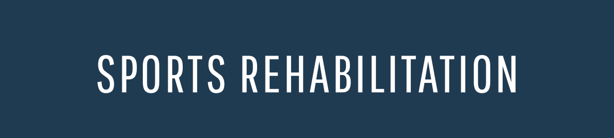 sports rehabilitation rehab